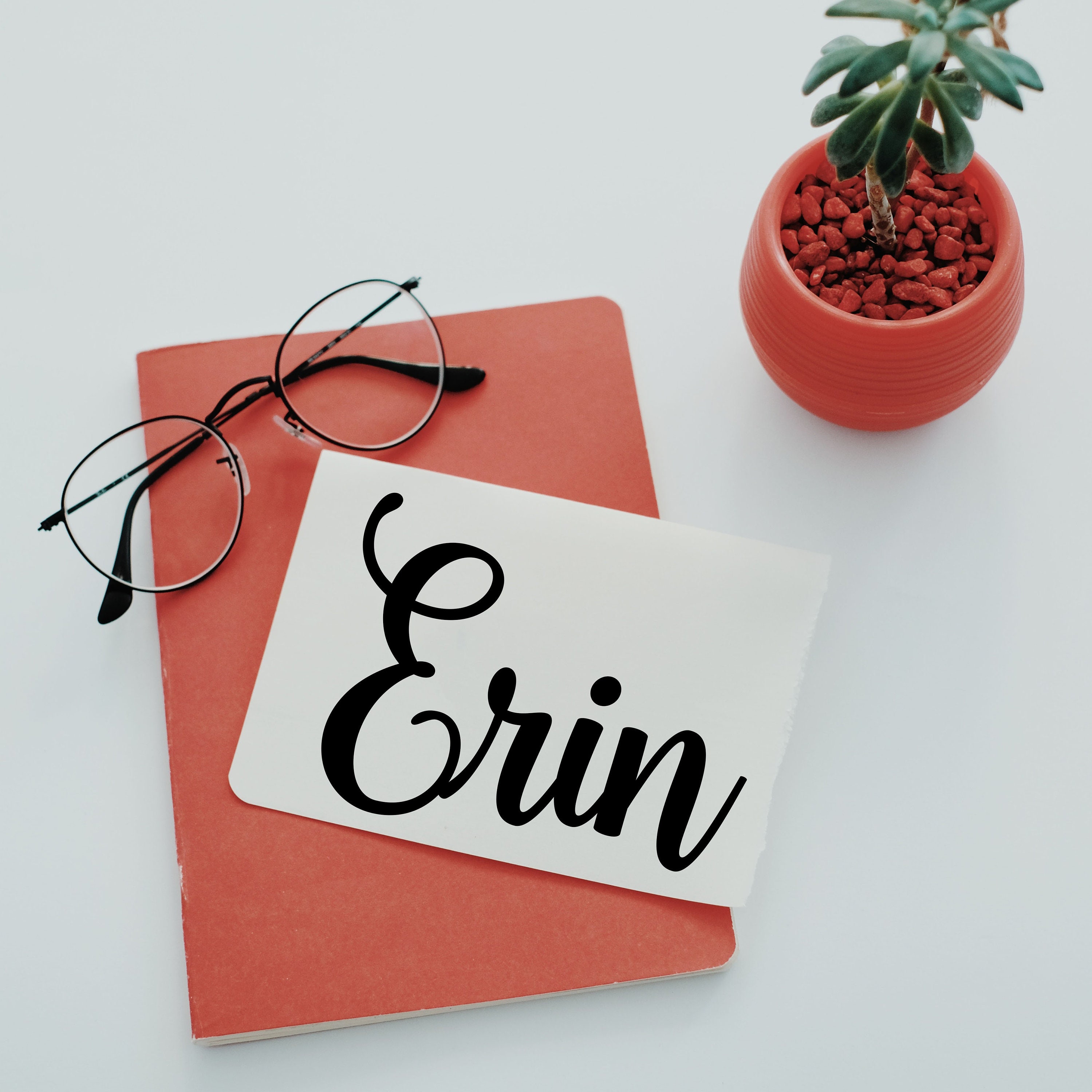 Vinyl Name Decal Sticker personalized gifts for her Etsy