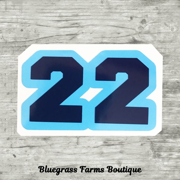 Helmet decals, vinyl stickers for Softball, Lacrosse, Field Hockey, Hockey, Helmet Stickers, Vinyl Jersey Numbers