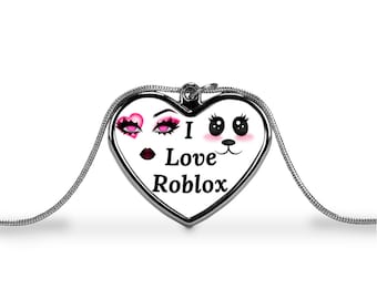 Roblox Jewelry Etsy - roblox heart earrings