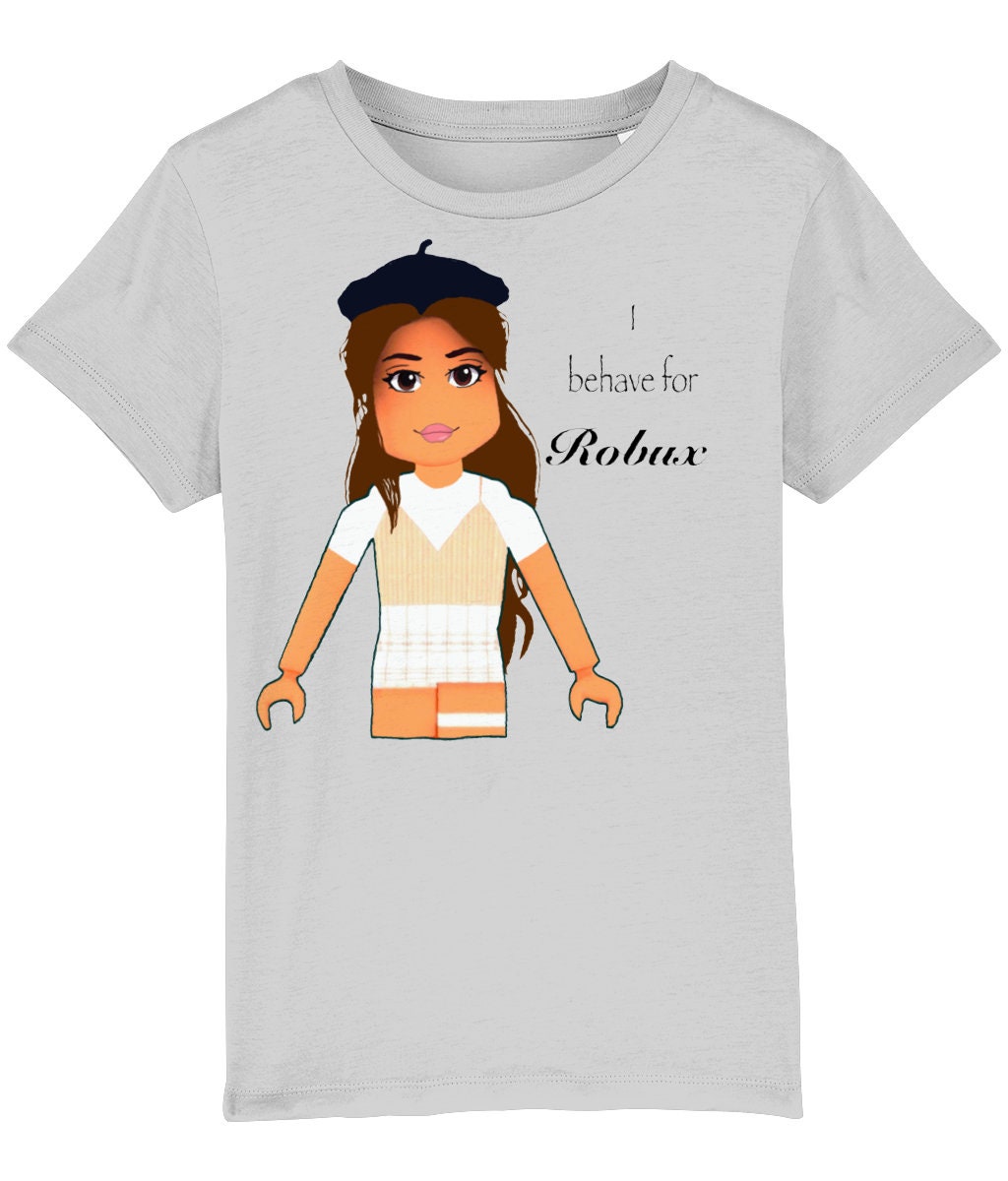 Girls Roblox T-shirt Roblox Girl Top Roblox Girls | Etsy UK