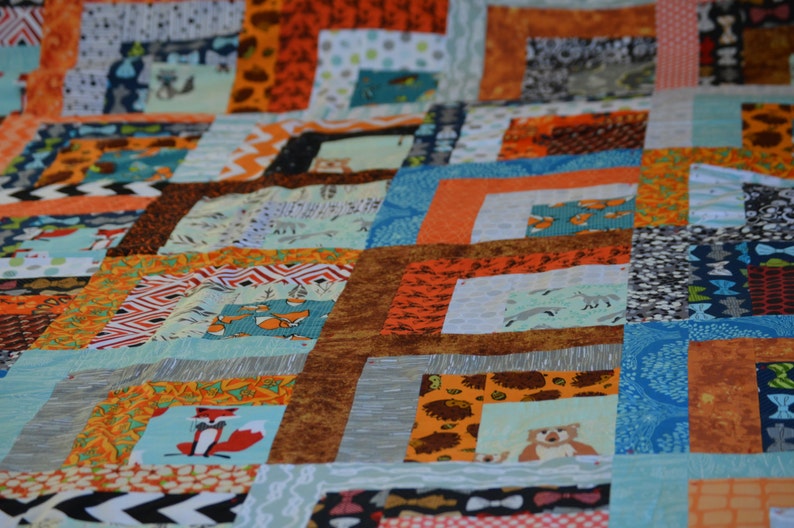 Woodland Creatures Quilt image 3