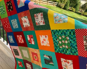 Christmas Gnomes and Friends Quilt