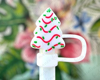 Stanley Straw Topper | 3D Straw Topper | Snack Cake | Christmas Straw Topper | Silicone Straw Topper | Tumbler Straw Topper | Stanley