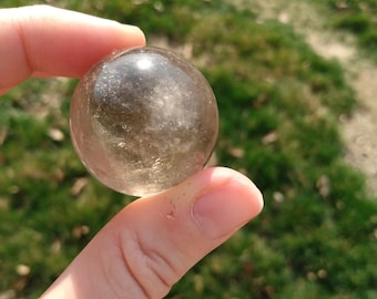 Smokey Quartz Sphere, Smokey Quartz Orb, Crystal Ball, Quartz Sphere, Crystal Sphere