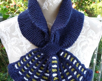 Pure Wool "Stairway to Heaven" Neck-warmer  -  1208