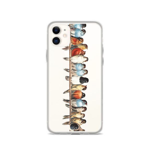 Vintage Birds Aesthetic Iphone Case Cute Phone Case Pretty Etsy