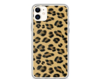 Leopard Cheetah Print Aesthetic iPhone Case Cute Phone Case Pretty Design iPhone 12 Pro Max iPhone 11 Case