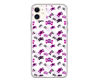 Girly Skulls Aesthetic iPhone Case Cute Phone Case Pretty Design iPhone 12 Pro Max iPhone 11 Case