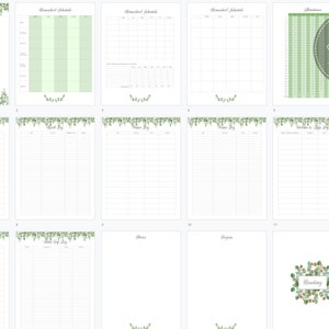 Homeschool Portfolio Evaluation Editable Homeschooling Review Template Binder Activity Book Log Attendance Calendar Field Trip Cover 60 Page