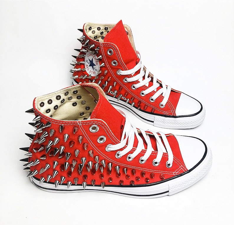 platform spiked converse