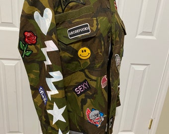 Custom Army Jacket Customized With 