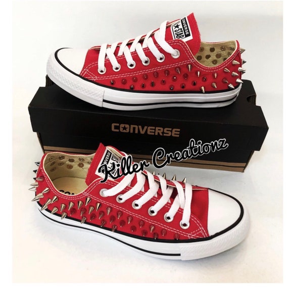 converse spiked sneakers