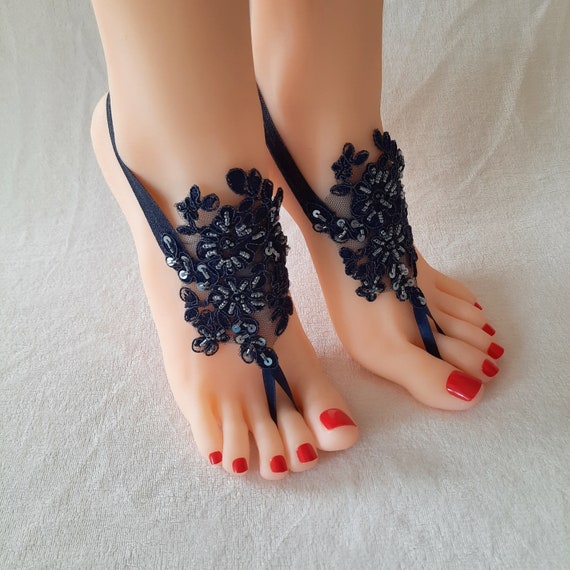 Barefoot wedding deals shoes