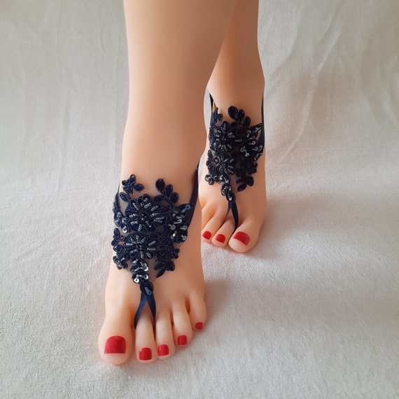 Barefoot wedding deals shoes