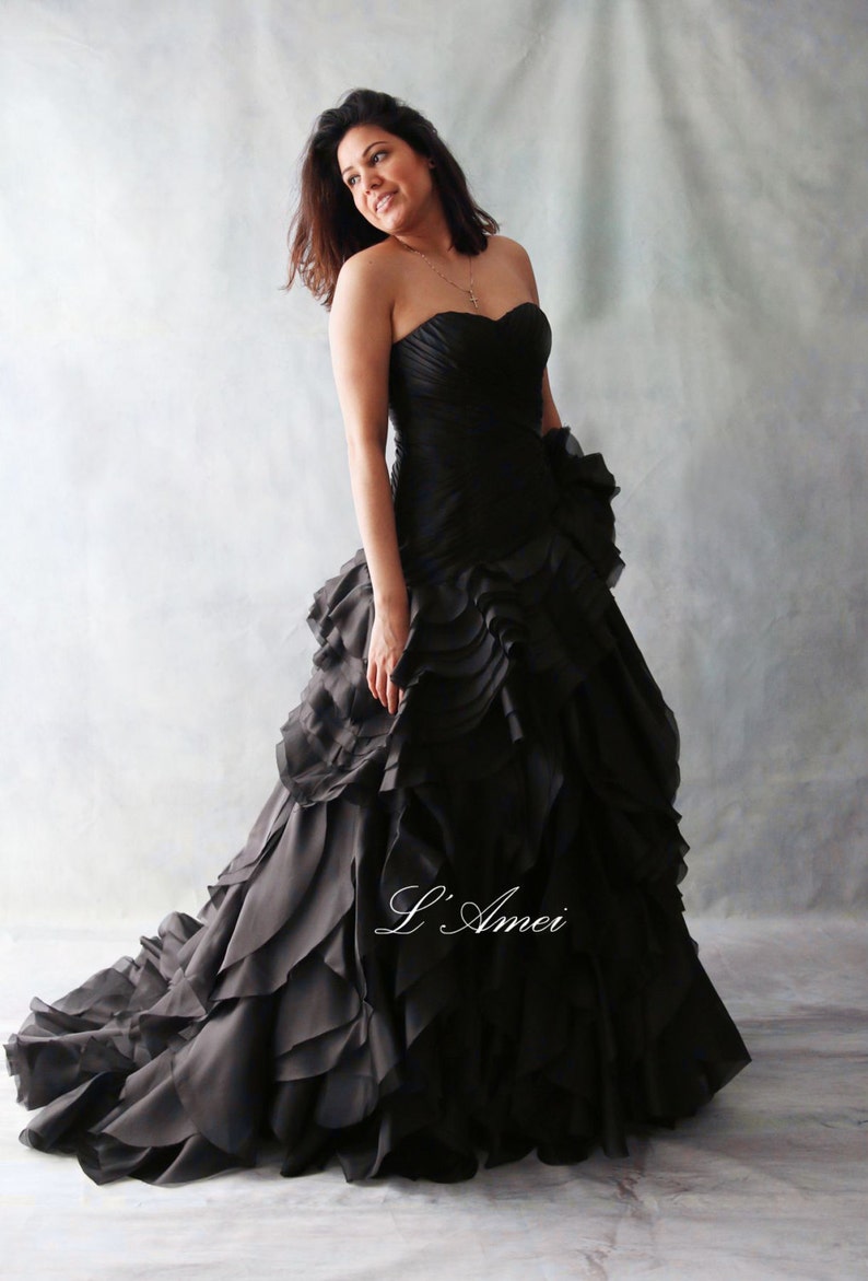 Black Style Wedding Dress