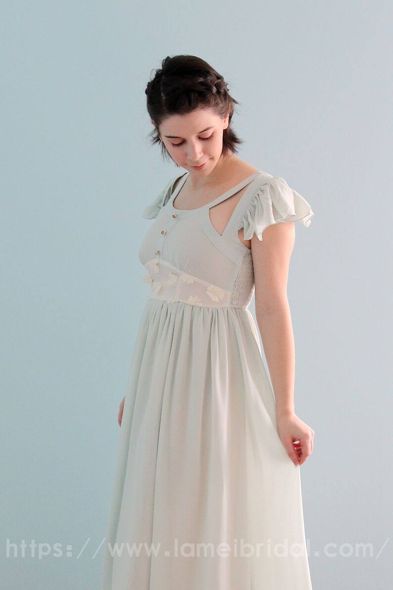 Clearance Simple Ankle Length Wedding Bridesmaid Prom Or Etsy