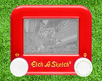 Avoir Images Spongebob Meme Etch A Sketch Art Print Series 5x5 Bold And Etsy le plus cool par