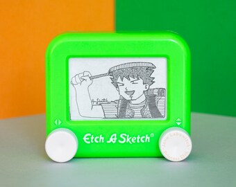 Custom Permanent Etch A Sketch Art And Print By Princessetch