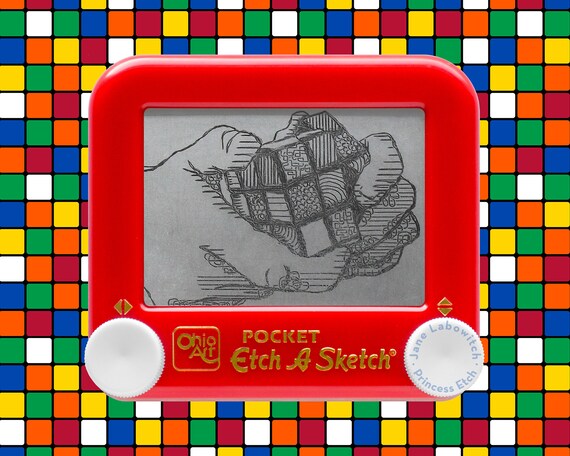Etch A Sketch Classic  Red  Amazonin Toys  Games