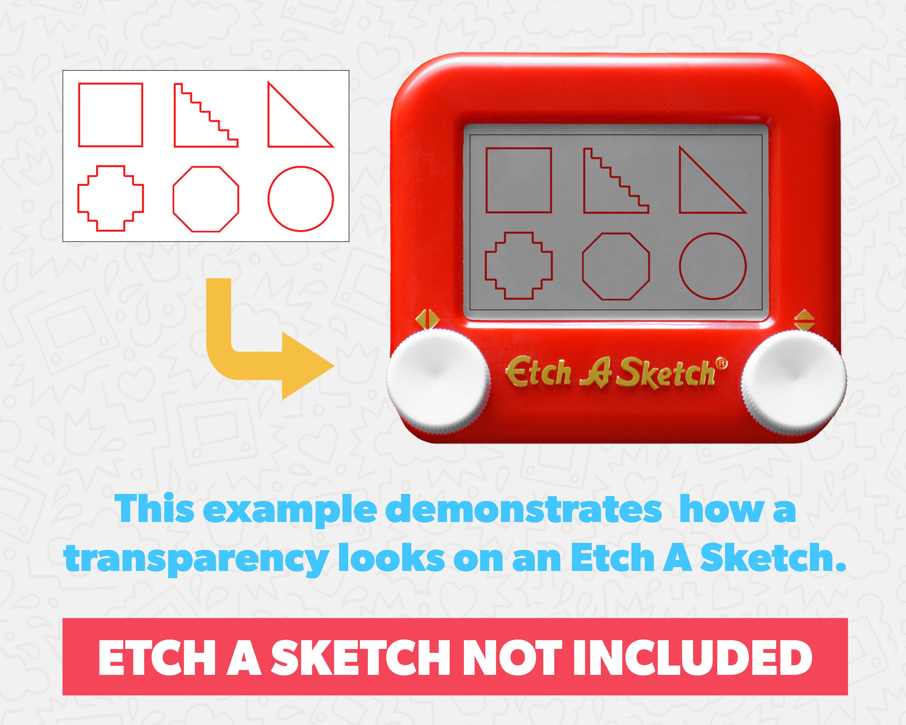 Etch A Sketch Workshop Class Supplies | Includes Worksheet PDF ...