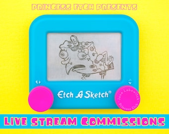 Etch A Sketch Live Stream Provision Slot | TikTok LIVE Wunsch garantiert erfüllt