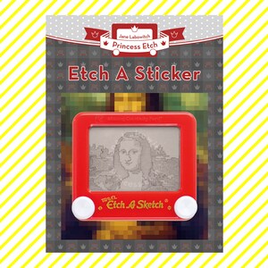 Etch A Sketch Art Sticker 4-pack: Series 2 - Etsy