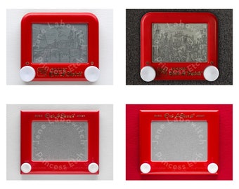 Etch A Sketch Art Print Set | Doodle & Illustration Theme