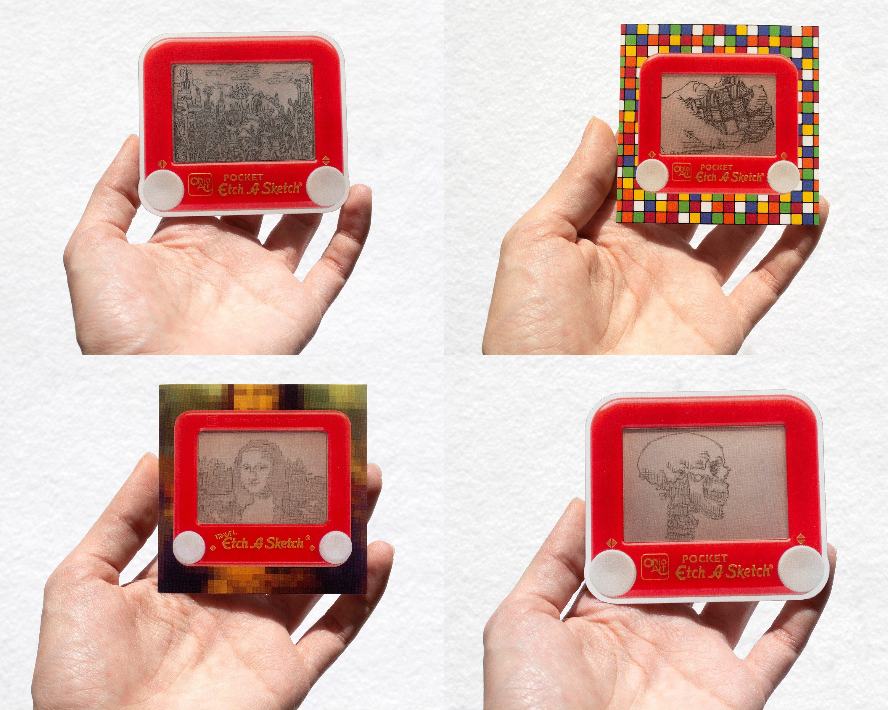 Etch A Sketch Pocket - Red