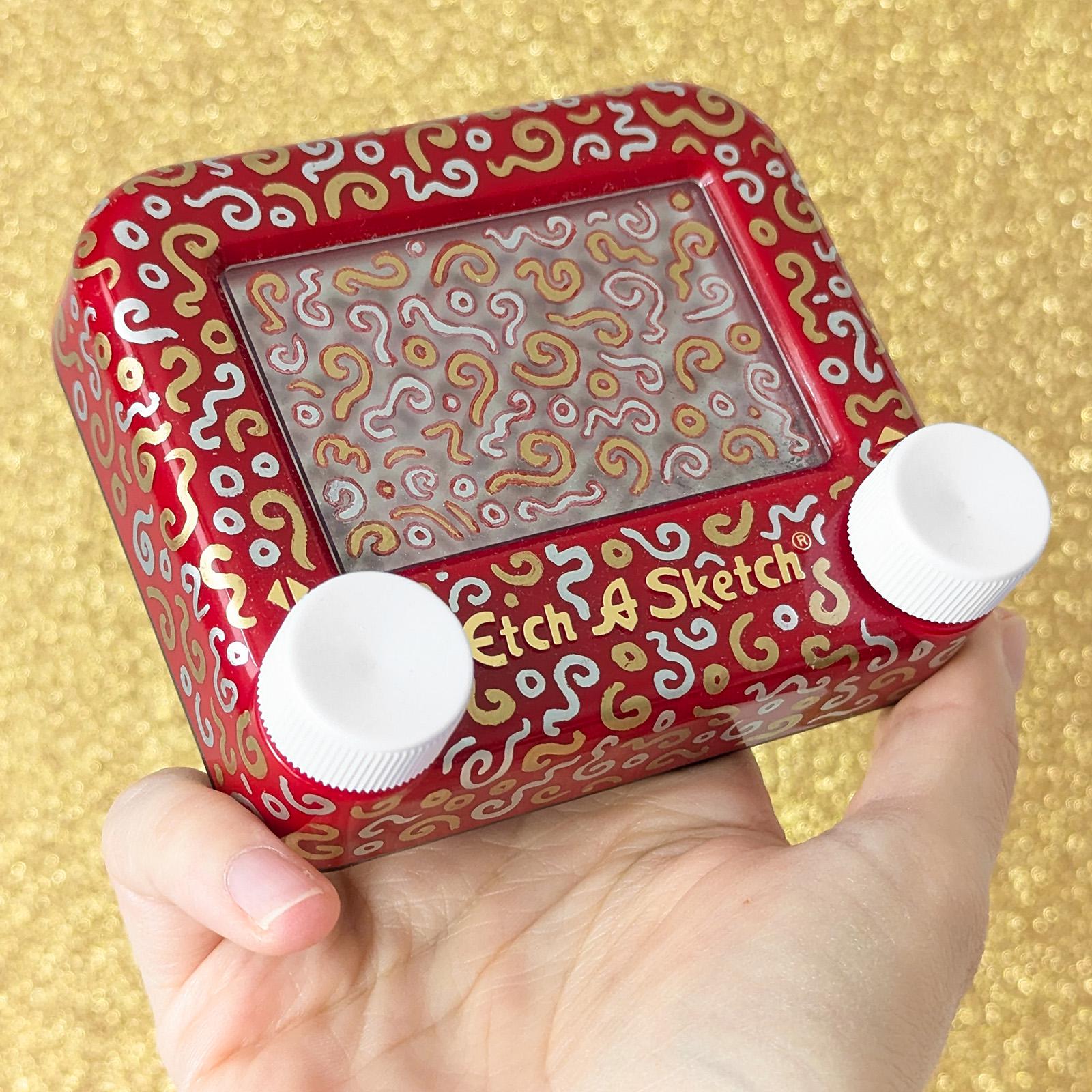 Mini etch a sketch - Etsy 日本