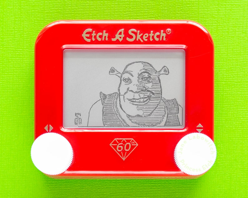 etch a sketch art penguin etch a sketch art penguin