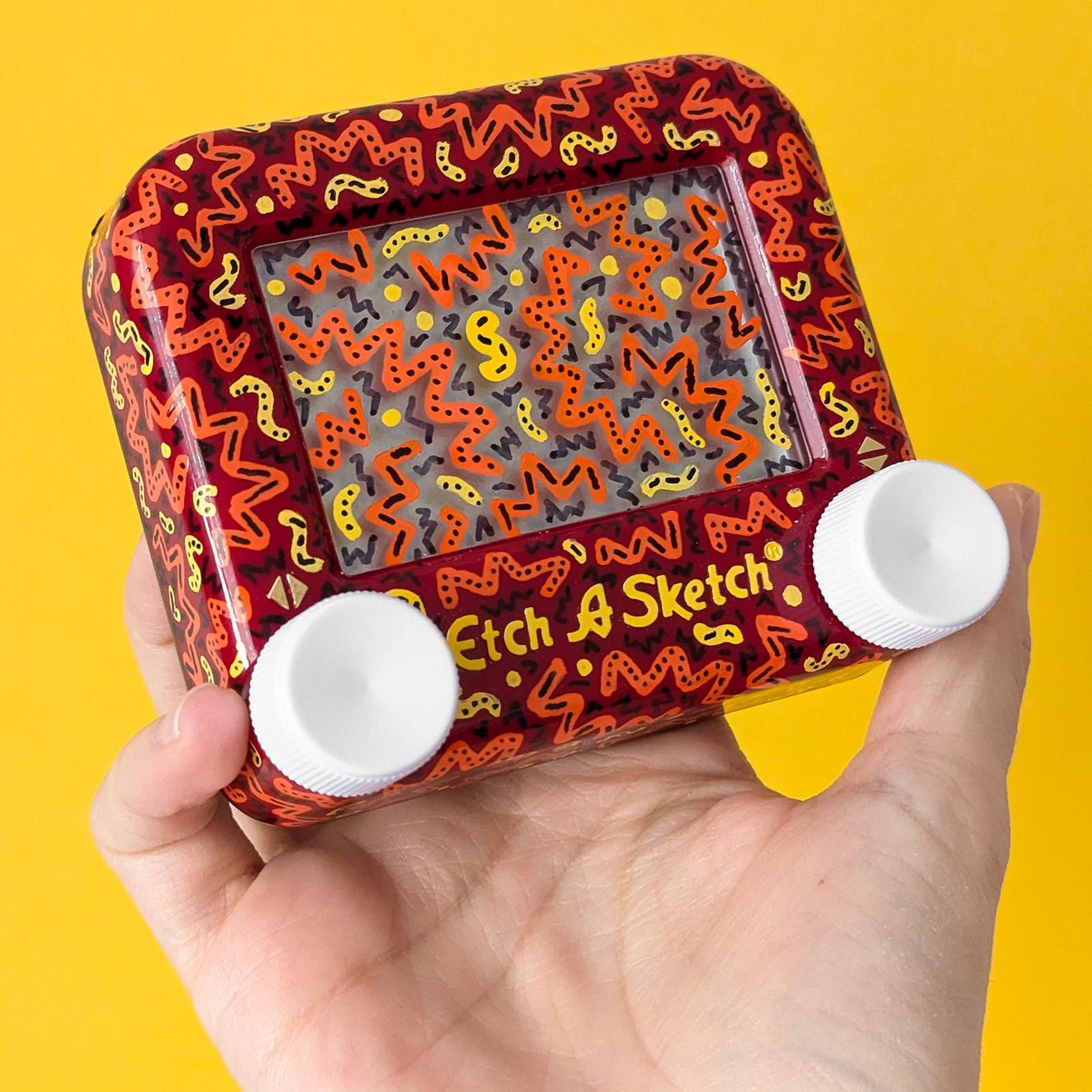 Mini etch a sketch - Etsy 日本