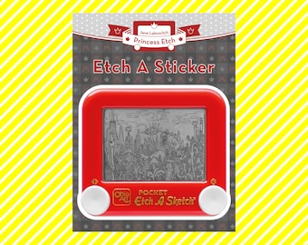 FREE Etch A Sketch Drawing Workshop with Princess Etch