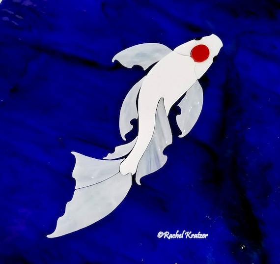 Koi Mosaic Precut Fish Multi Color Stained Glass Glass Art Art Collectibles Jan Takayama Com Koi Mosaic Precut Fish Multi Color Stained Glass Glass Art Art Collectibles Jan Takayama Com