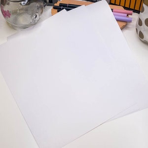Blank printer sales paper