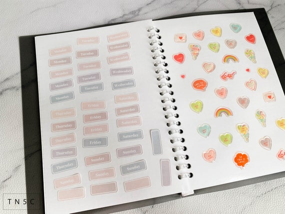 Started organizing my stickers today using a sticker album! : r