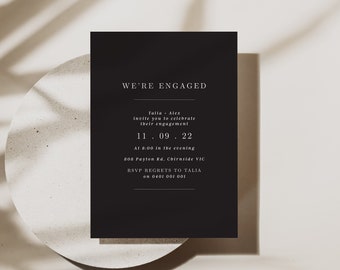 Engagement invitation - Etsy AU