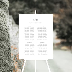 Sitzplan für die Hochzeit, Sitzplan für die Hochzeit, Sitzplan für die Hochzeit, Sitzplan für die Initialen