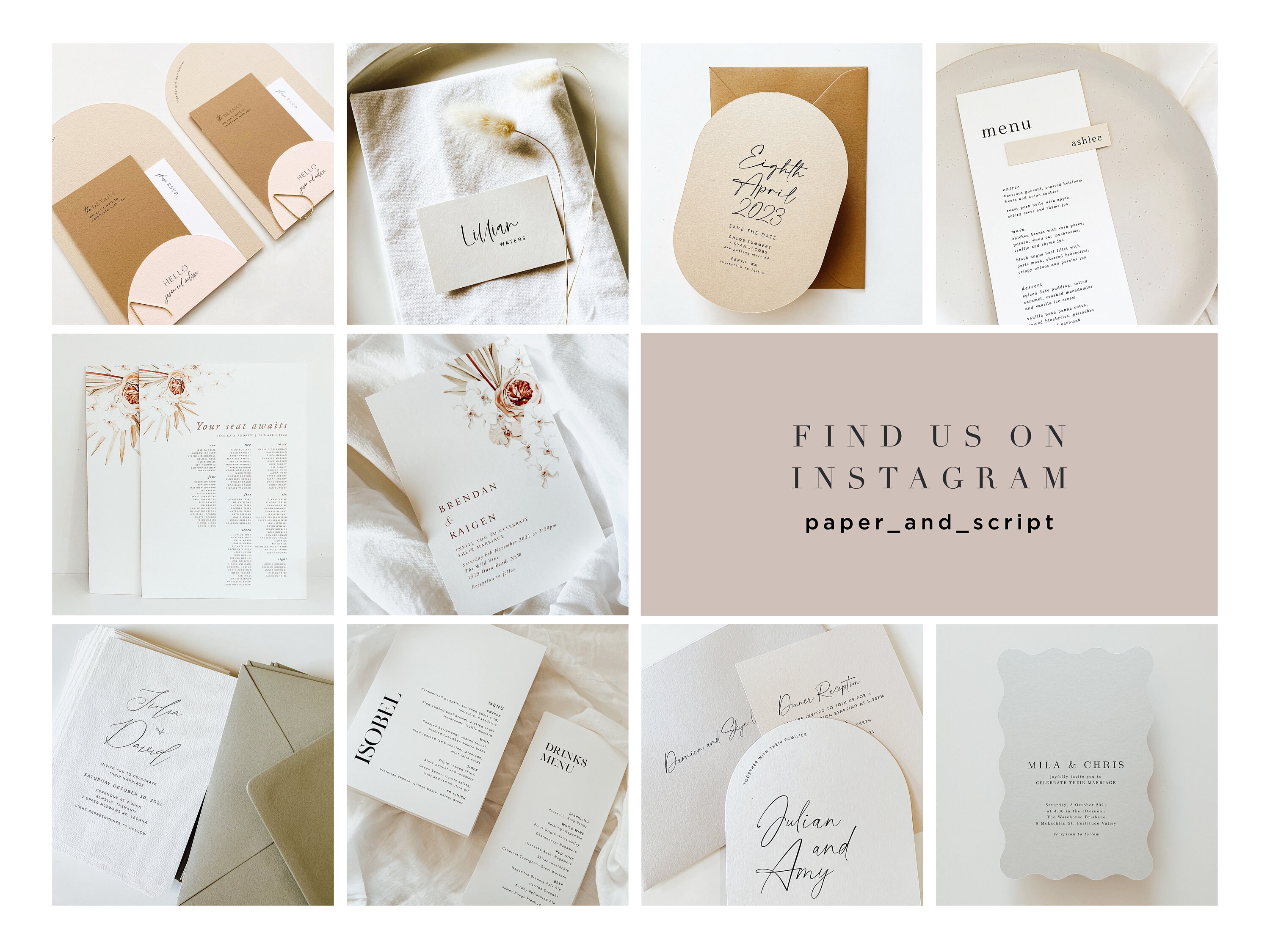 Corbin Bleu Wedding: All About the Menu, image size:3000x2250