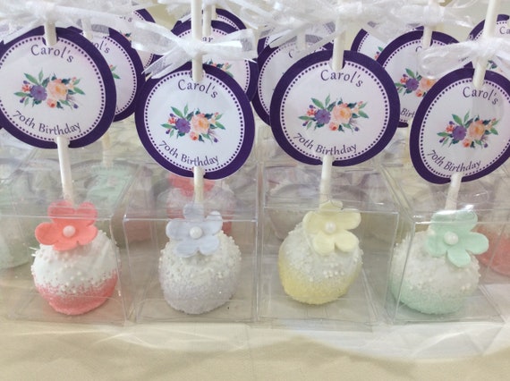 Clear Favor Boxes For Cake Pops Marshmallows Etsy