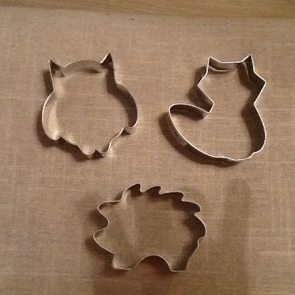 Forest Animal Cookie Etsy