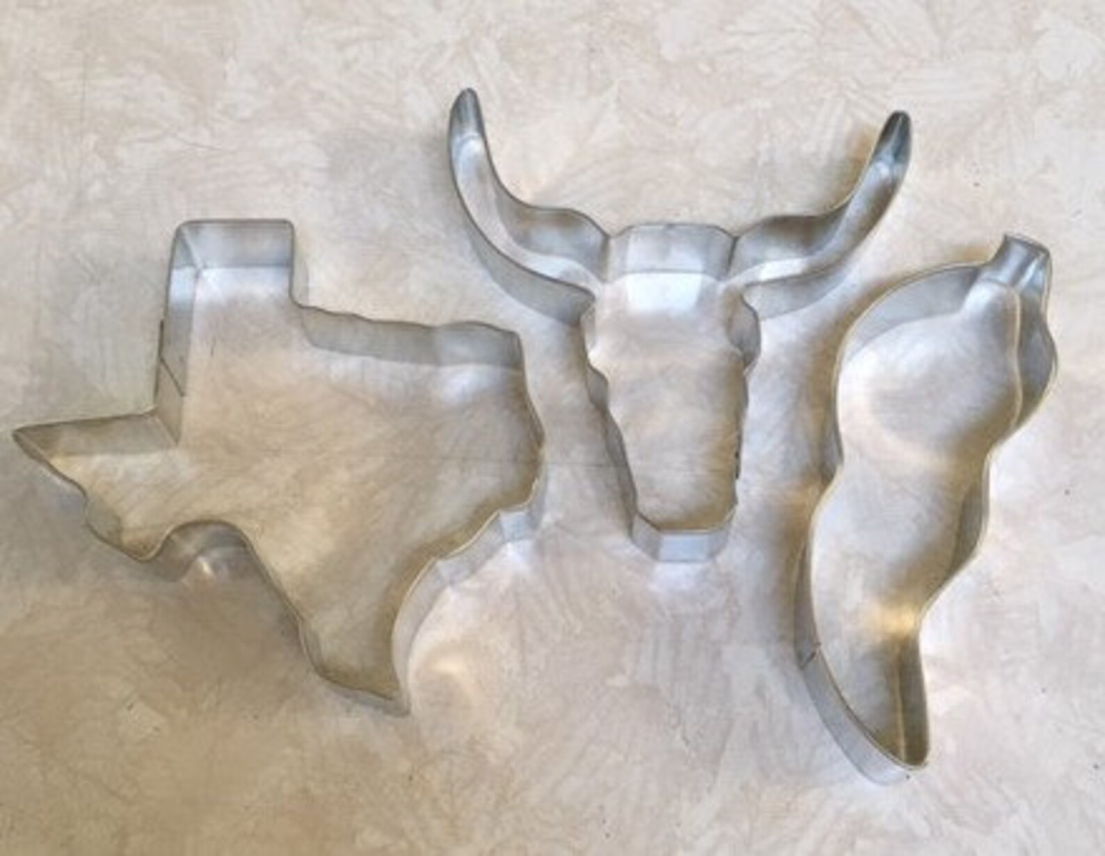 Texas Cookie Cutters Set of 3 Texas State Chili Pepper Etsy