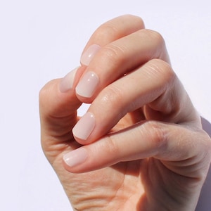 Blushed Semi-Cured Nail Wraps