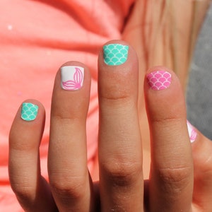 Mermaid Kids Nail Wraps