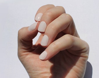Marshmallow Semi-Cured Nail Wraps