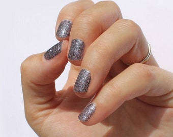 Silver Glitter Gel Wraps