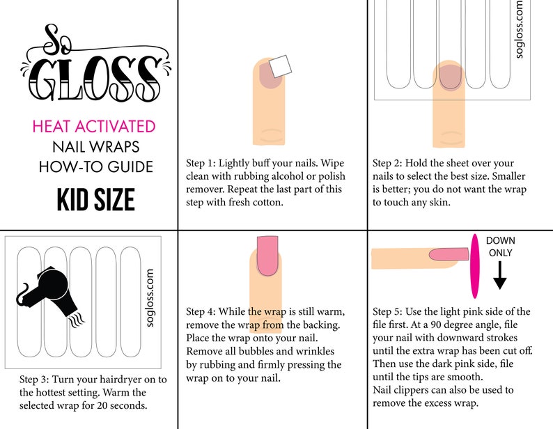 Cats vs Dogs Kids Nail Wraps image 7