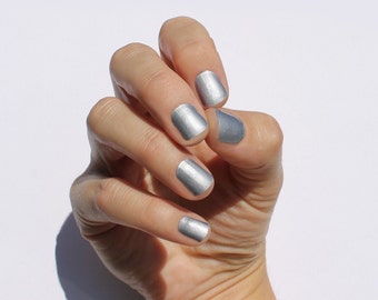 Metallic Silver Gel Wraps