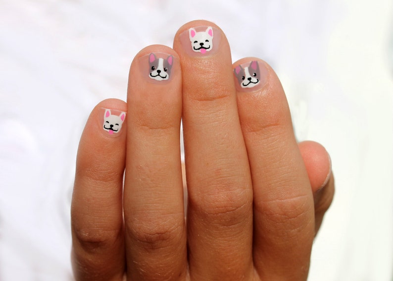 Cats vs Dogs Kids Nail Wraps image 3