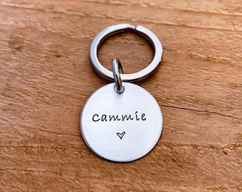 Name Keychain First Car New Driver Personalized Custom Name Car Keys Tag New Car Boyfriend Girlfriend Long Distance Relationship Grad Gift