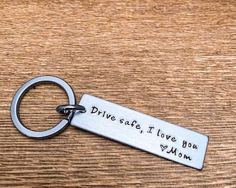 Customizable Drive Safe I Love You From Mom, Gift for Daughter new car, Gift for Son New Car, Sweet 16 Gift, Daughter Birthday, Son birthday